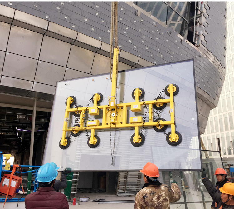 360Kg ανυψωτική μηχανή γυαλιού φορτίων με κενό Sucker γυαλιού 2