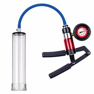 Kích Thước Dương Vật Tăng Trưởng Cho Nam Kèm Thước Đo Với Xi Lanh Acrylic 1.75*12 "Súng Lục Khổng Lồ Bằng Đồng Thau Dụng Cụ Bơm Lớn Hơn Dương Vật Thủ Công - Product Image 2