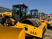 Rouleau compresseur vibrant à tambour unique XCMG XS163J d'occasion, compacteur de sol de 16 tonnes pour la construction routière et municipale, prêt à l'exportation