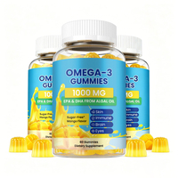 Huile de poisson Oméga 3 pour enfants, complément alimentaire en capsules molles, DHA EPA, nutrition quotidienne pour enfants, bien-être cérébral, étiquette privée OEM