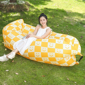 Sofá Inflable Portátil para Exteriores, Capacidad de 200 kg, Colchón de Aire Plegable para Playa, Jardín, Festivales de Música - Product Image 2