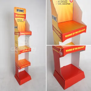 Free Sample Paper Cardboard Advertising Display For Pharmacy Selling