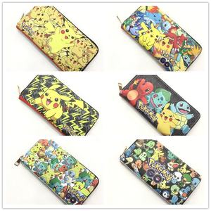 Monedero de Pokémon, Pikachu Detective, Dragón que Escupe Fuego, Jenny Turtle, Cartera, Tarjetero - Product Image 1