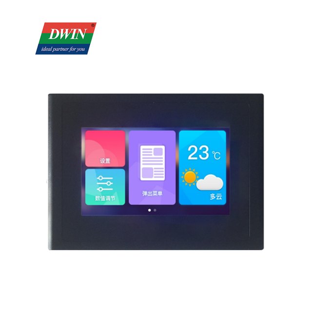DWIN LCD Module 4.3 Inch 480*272 TFT LCD Displays Resistive Touch Screen Panel for HMI RS232 RS485 Modbus RTU