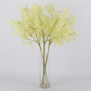 थोक 6 रंग कृत्रिम मिस्टी घास सिमुलेशन शक्की घास कृत्रिम कोहरे फूल शादी के लिए घर सजावट - Product Image 2