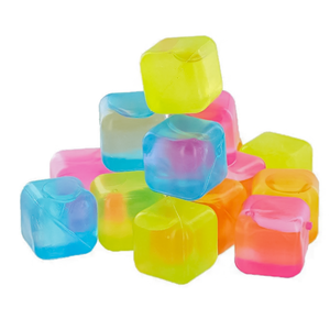 Khối đá viên nhựa hình vuông nhiều kích cỡ, nhiều màu sắc, không chứa BPA, có thể tái sử dụng, bán chạy, phụ kiện quầy bar, thân thiện với môi trường - Product Image 2
