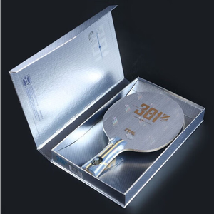 Lame de tennis de table DHS Hurricane 301Z, extérieur en fibre de carbone Z, 5+2 plis, <span class=keywords><strong>raquette</strong></span> de ping-pong professionnelle pour une vitesse d'attaque rapide - Product Image 4