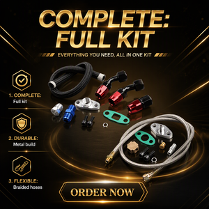 Kit de tuyaux de retour et de vidange d'huile turbo 10AN, ensemble de réparation de turbo pour T3 T4 T04E T70 T60 <span class=keywords><strong>T61</strong></span> - Product Image 6