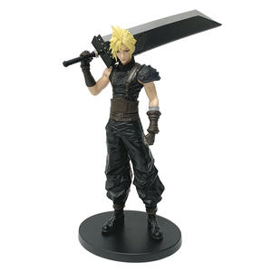 Statuetta di Cloud Strife dal Remake di <span class=keywords><strong>Final</strong></span> <span class=keywords><strong>Fantasy</strong></span> VII, Modellino del Guerriero di Genshin Impact - Product Image 1