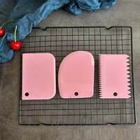 6 Spatules à Gâteau, Spatules à Crème et à Glaçage, Outils de Pâtisserie, Grattoir à Décoration de Gâteau, Accessoires de Cuisine