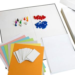 Crea Tu Propio <span class=keywords><strong>Juego</strong></span> <span class=keywords><strong>de</strong></span> <span class=keywords><strong>Mesa</strong></span> Opoly - Tablero <span class=keywords><strong>de</strong></span> <span class=keywords><strong>Juego</strong></span> en Blanco con Accesorios, Cartas en Blanco, Cartas <span class=keywords><strong>de</strong></span> Propiedad - Product Image 4