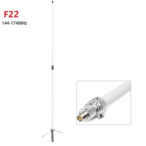 เสาอากาศฐาน F23 F23H Diamonds สำหรับสถานีวิทยุ VHF 144-174MHz ทำจากไฟเบอร์กลาส - Product Image 5