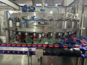 DZ034 OK Machine automatique 3 en 1 Csd Drink Aluminium Can Machine de remplissage - Product Image 6