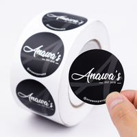Autocollants Personnalisés Logo en Vinyle Imperméable Durables pour Emballages de Marque, Résistants aux Déchirures et aux UV