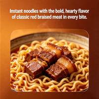 Échantillon Gratuit Arôme de Viande Type Viande Braisée Rouge avec Notes Profondes de Viande MOQ 1kg pour Nouilles Instantanées Assaisonnement Sauce Viande