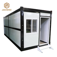 Hebei Jiacheng Maison de conteneur de logement intégré Produits personnalisés La structure concave-convexe du monde Maison de conteneur