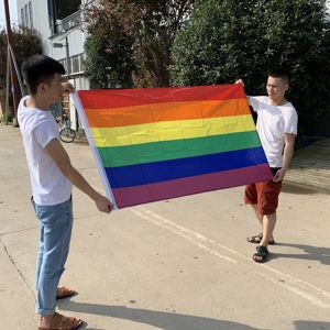Drapeaux personnalisés imprimés en sérigraphie avec logo, 3x5 pieds, pour extérieur, 100% polyester, bannières personnalisées DIY, couleur personnalisée, cadeaux - Product Image 6