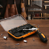 Kit de tournevis de précision multifonctionnel OEM industriel de 61 pièces en plastique magnétique pour la réparation d'ordinateurs, de montres et de téléphones portables