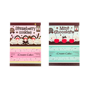 80 autocollants par paquet, série Creamy Love Song, style coréen, blocs-notes mignons en forme de gâteau pour <span class=keywords><strong>les</strong></span> notes d'étude et <span class=keywords><strong>les</strong></span> messages - Product Image 5