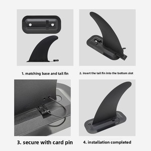 Aileron arrière gonflable en nylon <span class=keywords><strong>KOETSU</strong></span>, amovible, pour SUP marin, modèle 220429 - Product Image 3
