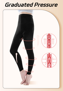 Calcetines Altos hasta la Rodilla, Translúcidos, Sólidos, Modernos, Funcionales, de Alta Elasticidad, con Cintura Ancha para Facilitar el Uso y Mayor Comodidad - Product Image 2