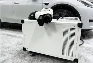 สถานีชาร์จรถยนต์ไฟฟ้าแบบพกพาสำหรับใช้งานกลางแจ้ง 7KW-40KW ชาร์จเร็ว CCS1 CCS2 GB/T สถานีชาร์จฉุกเฉินเคลื่อนที่ริมถนน - Product Image 5