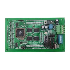 Placa de montaje de PCB personalizada, prototipo SMT PCBA, Máscara de Soldadura verde, acabado de superficie HASL, diseño de placa de circuito electrónico