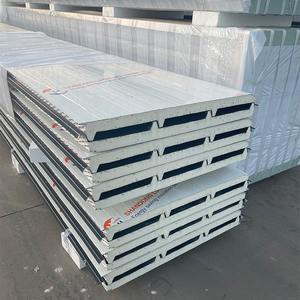 Panneau sandwich en polyuréthane PU pour <span class=keywords><strong>isolation</strong></span> thermique des murs et des toits, ignifuge, <span class=keywords><strong>isolation</strong></span> en mousse PIR pour murs et toits - Product Image 3