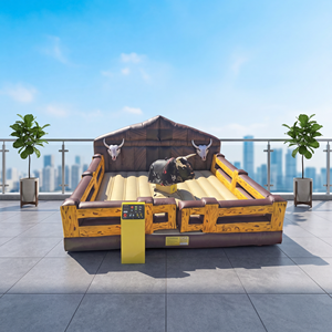 Máquina Inflable Mecánica Eléctrica de Toro Mecánico para Fiestas y Carreras de Toros - Product Image 1