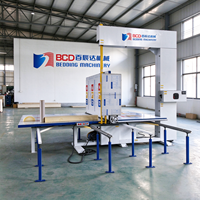 Vente directe usine – Machine de découpe verticale semi-automatique motorisée et contrôlée par PLC 380V pour la découpe de rouleaux de mousse PU