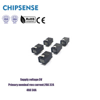 Sensor de Corriente Hall de Bucle Abierto Serie AN6V PB50, Alimentación 5V, 20A 32A 40A 50A, Transductor de Corriente de Pulso AC/DC para Servomotor, UPS, SMPS