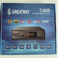 Récepteur de télévision numérique par satellite Full HD 1080P, récepteur optique à fibre, décodeur TV HD/SD, décodeur DVBC avec FTTH CATV