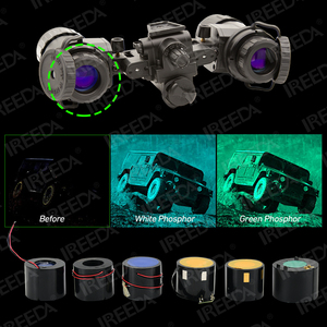 Ireeda Gen2เรืองแสงสีเขียว + Gen 3 iit กล้องส่องทางไกลมองเห็นกลางคืนราคาถูกหมวกกันน็อกจริงติดตั้ง PVS-31มองกลางคืน - Product Image 4