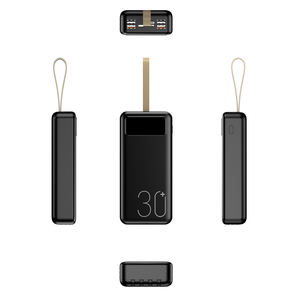 Nouveau produit tendance 2024 Charge rapide Powerbank 60000mAh <span class=keywords><strong>Batterie</strong></span> <span class=keywords><strong>externe</strong></span> <span class=keywords><strong>50000mAh</strong></span> Meilleures ventes Power Bank 30000mAh - Product Image 1