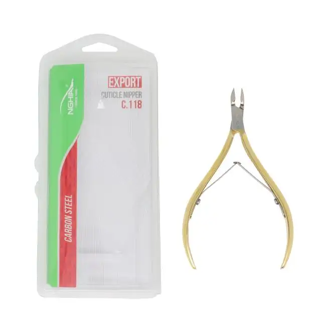 Professional Precision Stainless Steel Cuticle Nippers for Perfect Nail Care at Home