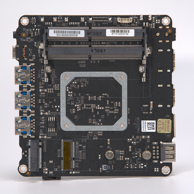Mini NAS Server Intel N5100, Fanless Low Power Storage PC, Dual DDR4 32GB, MSATA M.2 SSD, Gigabit LAN, Dual , Home Office