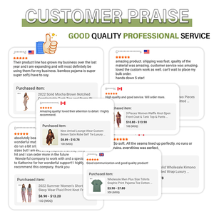 Ensembles de Pyjamas en Modal Imprimés Nœuds Personnalisés, Pyjamas Courts avec Passepoil, Loungewear Femme, Pyjamas de Nuit en Bambou pour Femmes - Product Image 6