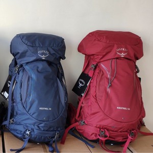 Osprey Kestrel 48 <b>Backpack</b> <b>Black</b> Outdoor Hiking <b>Backpack</b> Men's <b>Large</b> Capacity Lightweight <b>Backpack</b> - Product Image 3