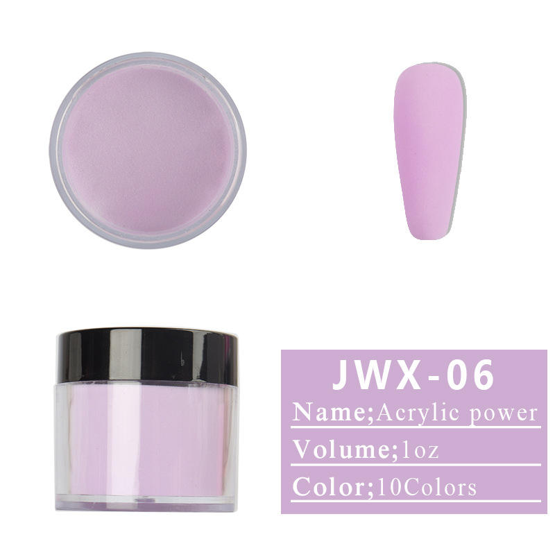 30G botella de JWX-06 de polvo tallado