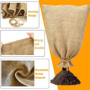 <span class=keywords><strong>Bolsas</strong></span> <span class=keywords><strong>de</strong></span> <span class=keywords><strong>Tela</strong></span> <span class=keywords><strong>de</strong></span> Arpillera Beige <span class=keywords><strong>de</strong></span> Bajo Pedido Mínimo, Ecológicas, <span class=keywords><strong>para</strong></span> Plantas, Cubierta <span class=keywords><strong>para</strong></span> Plantas <span class=keywords><strong>de</strong></span> Invierno, Protección contra Heladas, Sacos Reutilizables, Bolsa <span class=keywords><strong>de</strong></span> <span class=keywords><strong>Tela</strong></span> <span class=keywords><strong>para</strong></span> Heladas con Cuerda - Product Image 4