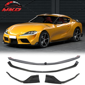 Kit de Carrocería de Alta Calidad de Fibra de Carbono para Toyota GR Supra 2020-2025 A90 A91 MZ Speed, 4 Piezas, Labio de Parachoques Delantero - Product Image 1