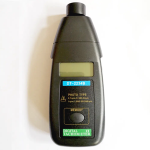 DT-2234B เครื่องวัดความเร็วรอบแบบดิจิตอลแบบไม่สัมผัส รุ่นดั้งเดิม เครื่องวัดความเร็วรอบแบบไม่สัมผัส วัดความเร็ว RMP - Product Image 1