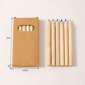 Grosir Set pensil <span class=keywords><strong>Mini</strong></span> 6 potong pensil warna kualitas tinggi pensil gambar anak-anak - Product Image 4