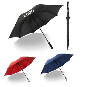 Parapluie de golf personnalisé de luxe avec grands logos imprimés, promotionnel, de marque, par Wsy811 Suppliers Manufacturer - Product Image 1