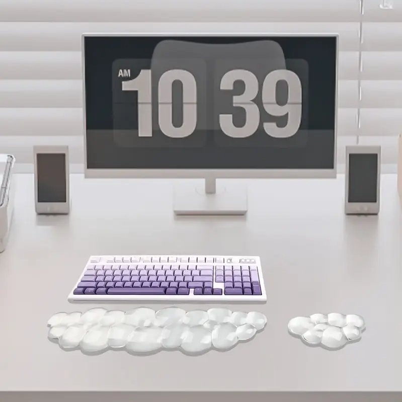 Keyboard Mouse Pad Set with Wrist