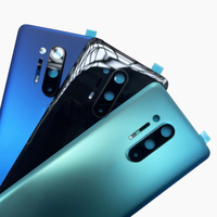 Boîtier de téléphone portable boîtier de porte en verre arrière couvercle de batterie pour oneplus 8 8Pro