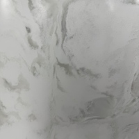Dalle de pierre de quartz veiné blanc-gris en gros pour comptoir de cuisine, surface de lavabo et panneau mural
