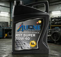 Fabriqué en Allemagne Alpine RST Super SAE 15W-40 Huile de base pour lubrifiant automobile haute performance 5L Huile moteur