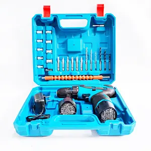 ANGSI Economical Model Single Battery Pack Cordless Tool Set Cordless Drill Combo kit