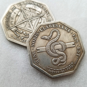Copia di una vecchia moneta francese, Token Notaires de l'Arrondissement de <span class=keywords><strong>Tr</strong></span>évoux - Product Image 2